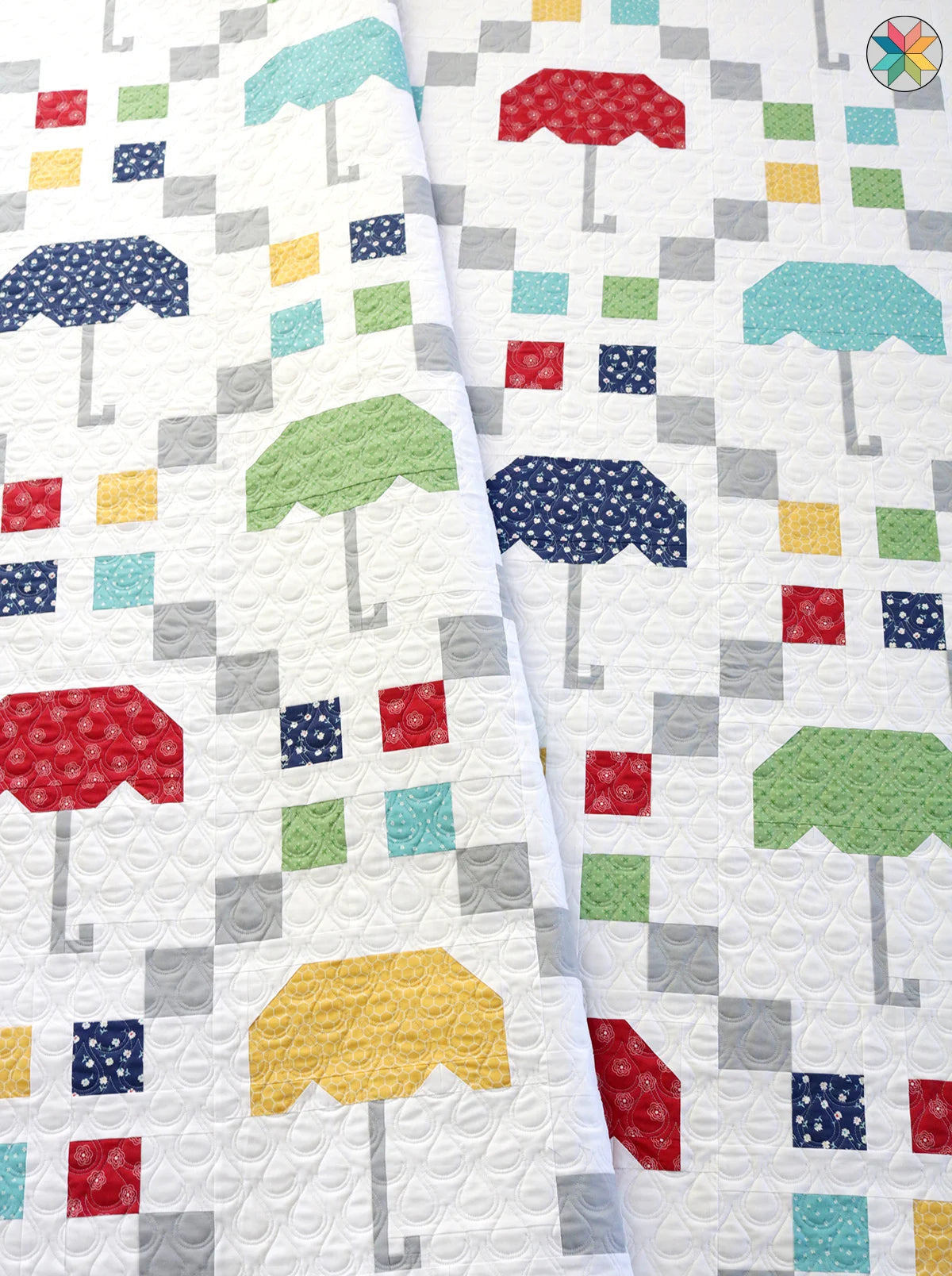 Scattered Showers Quilt Pattern by A Bright Corner