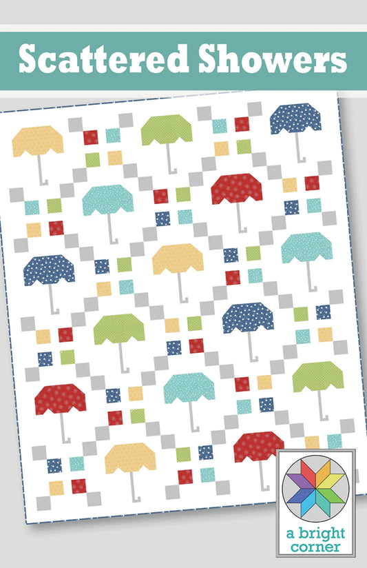 Scattered Showers Quilt Pattern by A Bright Corner AKBC355 -
