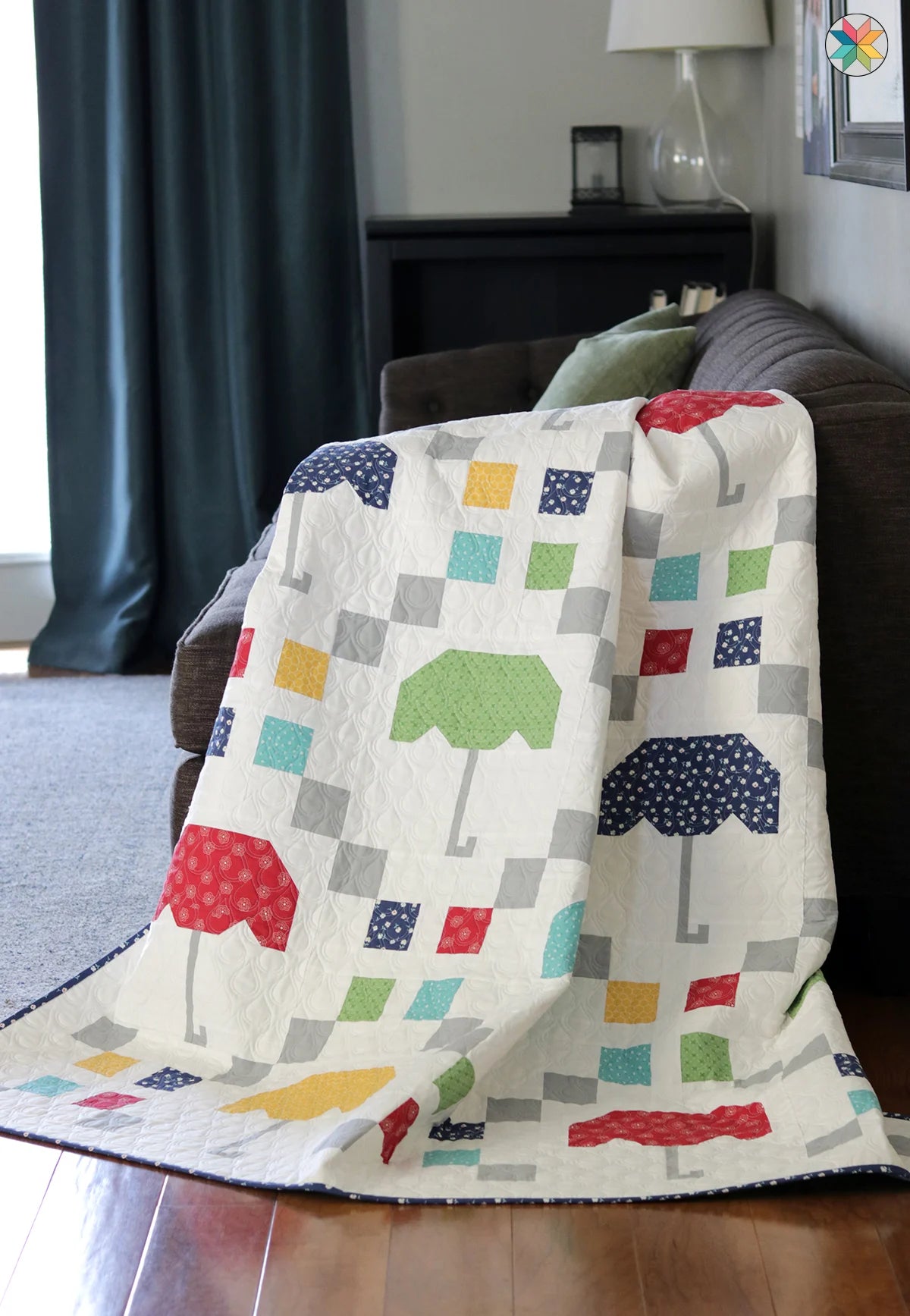 Scattered Showers Quilt Pattern by A Bright Corner