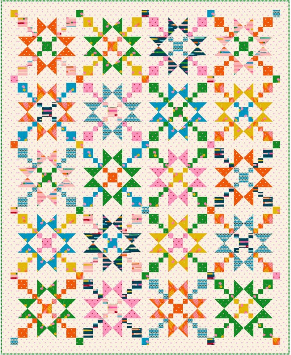 Scenic Waypoint Quilt Pattern by Meadow Mist Designs