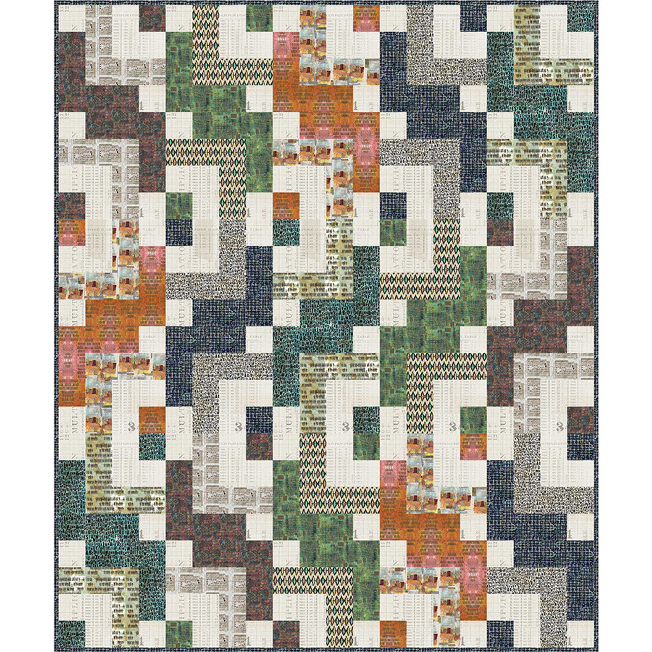 On Your Mark by Seth Apter : Scotland Yard Quilt Kit