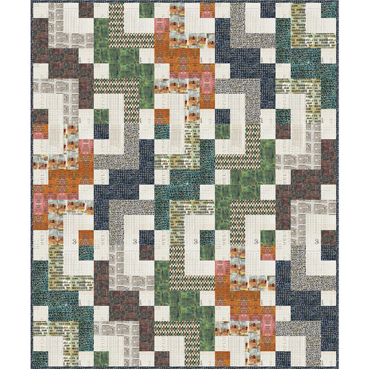 On Your Mark by Seth Apter : Scotland Yard Quilt Kit
