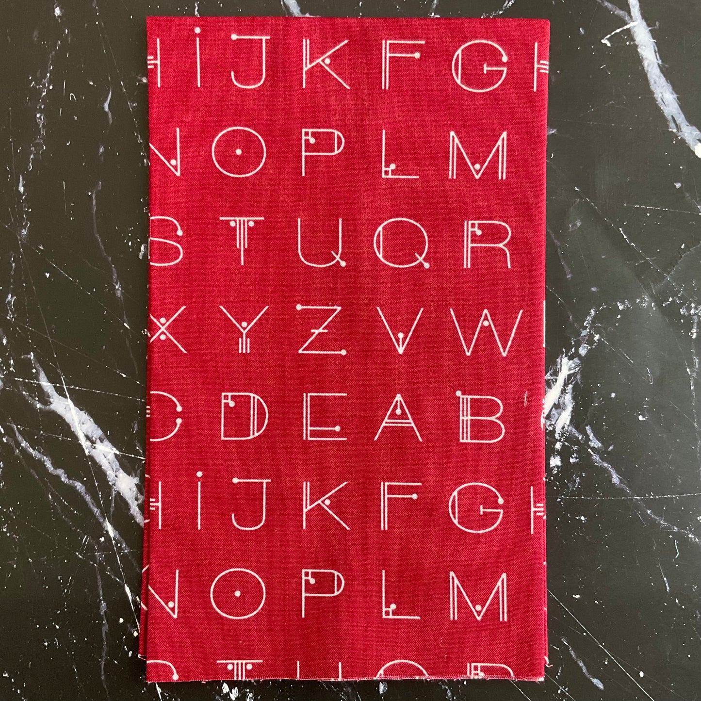 Scrawl by Giucy Giuce : Deco Letters Crimson A-1217-R