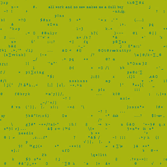 Scrawl by Giucy Giuce : Punc. Parakeet A-1215-G