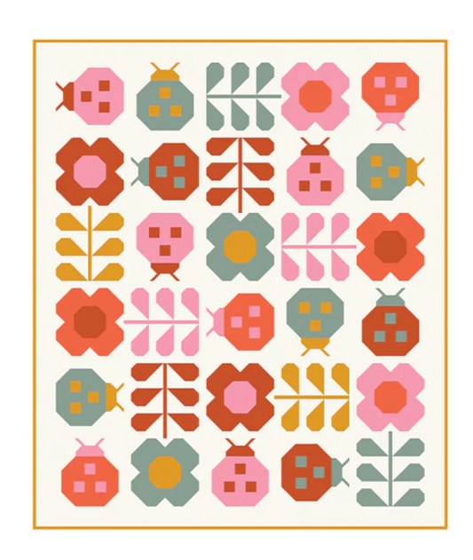 Hello Spring Quilt Kit comportant des solides purs par Art Gallery Fabrics - Plusieurs façons de couleurs disponibles