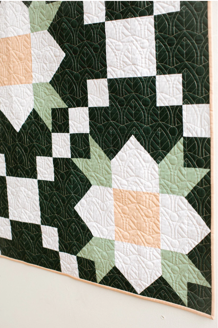 Dana Quilt Kit by Alderwood Studio Featuring Art Gallery Pure Solids