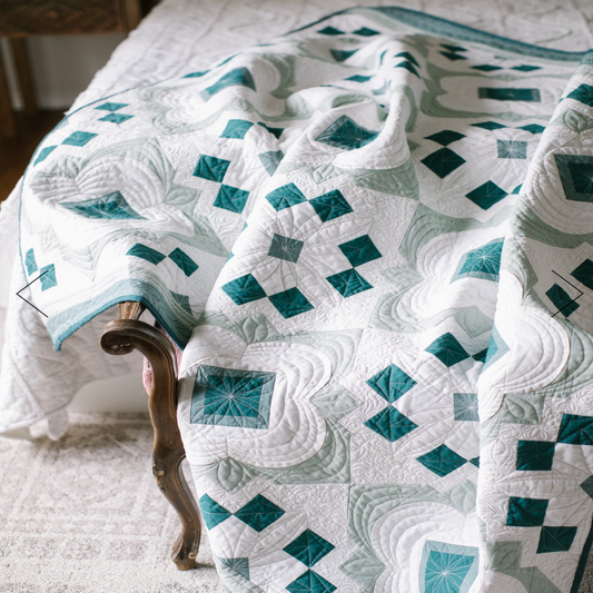 Lily Quilt Kit by Alderwood Studio Featuring Art Gallery Pure Solids