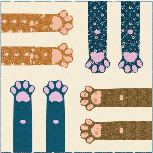 Pre-Order Dog Park by Sarah Watts : Paws Up Quilt Kit