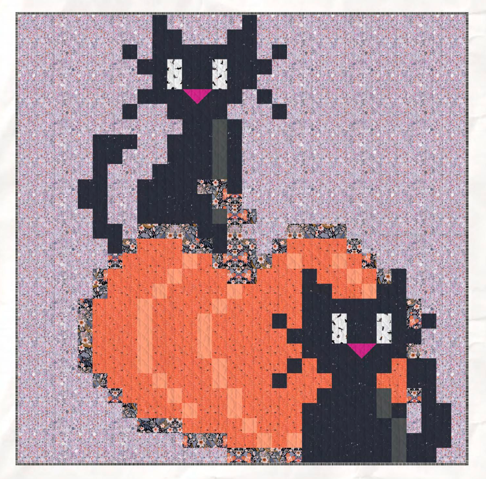 Eerie by Katarina Roccella - Meowgical Quilt Kit (Estimated Ship Date May 2024)
