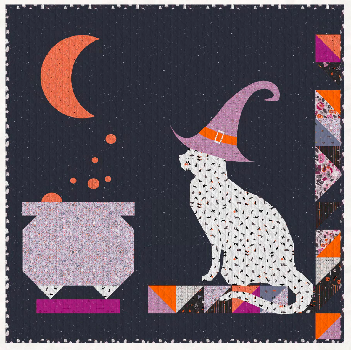 Eerie by Katarina Roccella - Catpitia Quilt Kit (Estimated Ship Date May 2024)