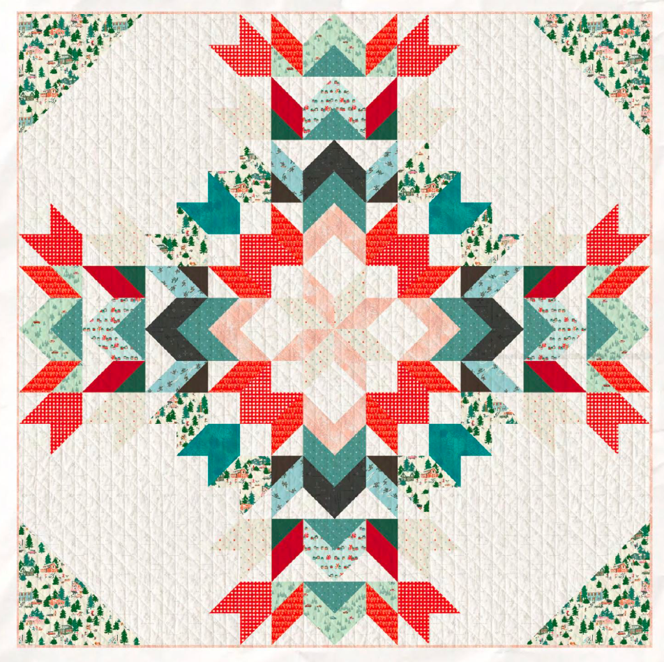 Christmas in the Cabin by AGF Studios - Tis the Season Quilt Kit