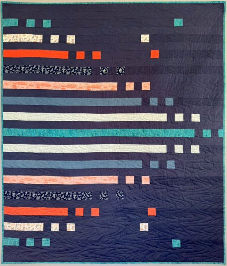 Tomales Bay by Katie O'Shea - Parallel Poet Quilt Kit