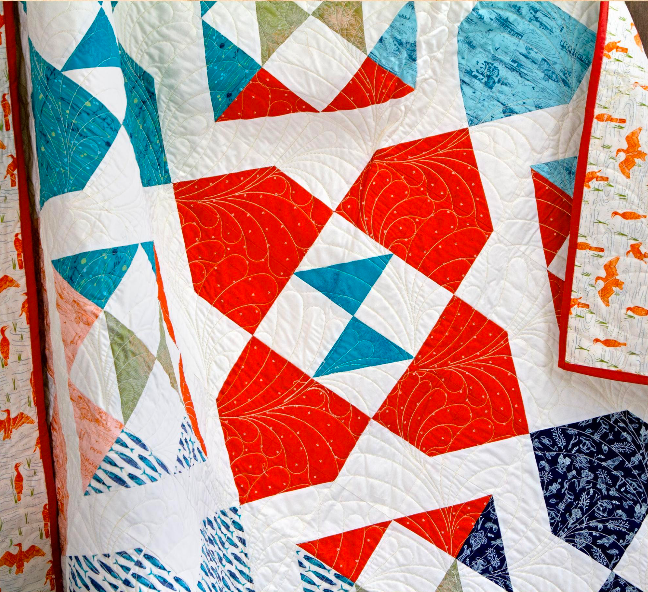Tomales Bay by Katie O'Shea : Sailing Sunset Quilt Kit