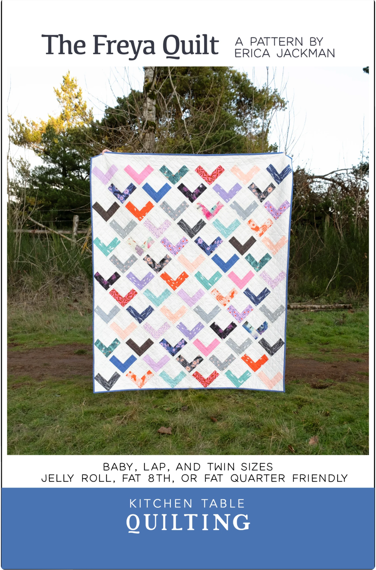 The Freya Quilt Kit featuring Marigold by Aneela Hoey
