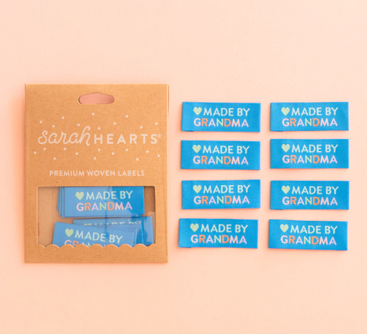 Sarah Hearts Labels : Made by Grandma