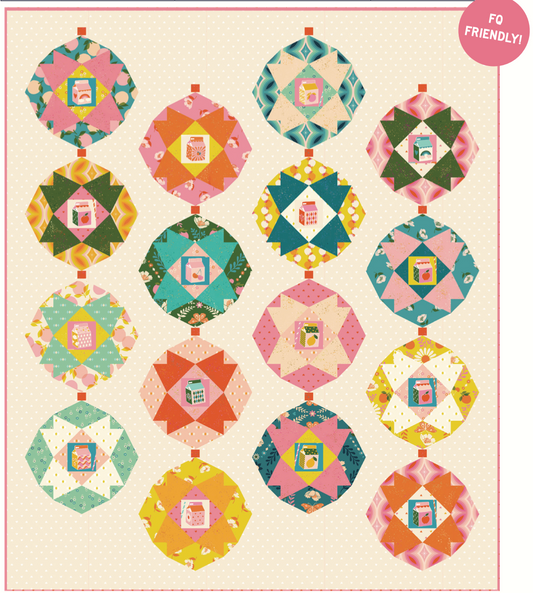 Juicy by Melody Miller - Summer Lanterns Quilt Kit