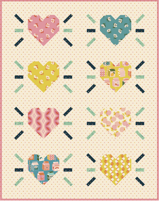 Juicy by Melody Miller - G-Force Quilt Kit