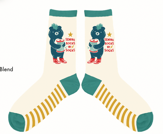 Teddy & the Bears by Sarah Watts - Rock Socks RS7073 (Estimated Ship Date Oct. 2024)