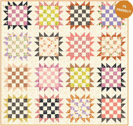 Favorite Flowers by Ruby Star Collaborative: Sunflower Patch Quilt Kit (Estimated Ship Date Aug. 2024)