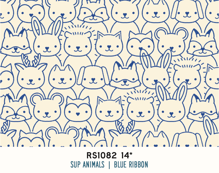 Woodland Park by Rashida Coleman Hale - Sup Animals Blue Ribbon RS1082 14 (Estimated to Ship Jan. 2025)