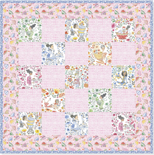 Blossom Brew by Anne Keenan Higgins - Sweet Blossoms Wall Hanging Kit (Estimated Arrival Dec. 2024)