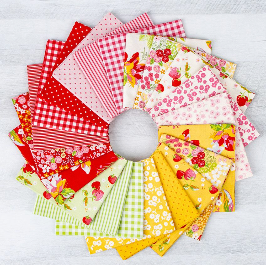 Picnic Florals by My Minds Eye - Dots Red