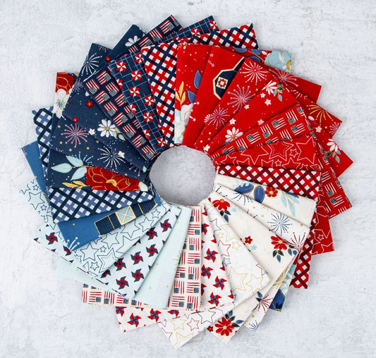 Sweet Freedom by Beverly McCullough : Fat Quarter Bundle