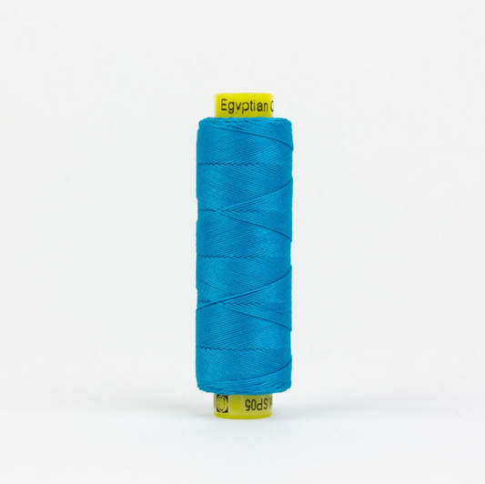 Spagetti 12wt Egyptian Cotton Thread - 109yd Spool - Turquoise SP-05