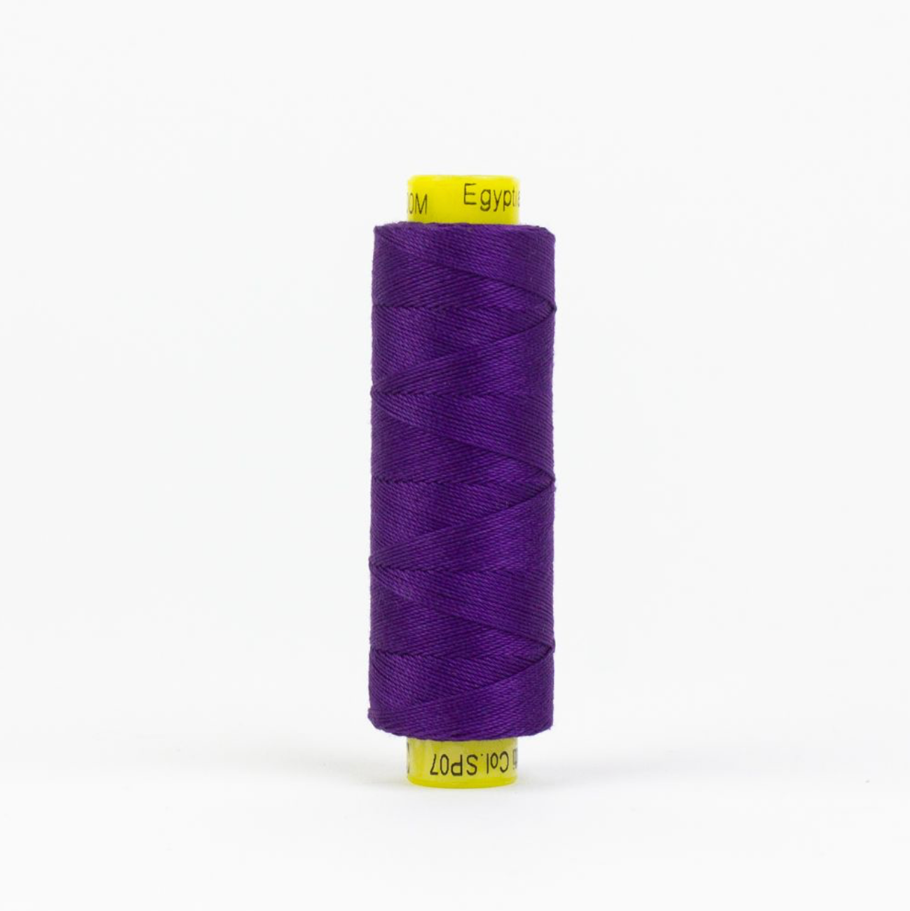 Spagetti 12wt Egyptian Cotton Thread - 109yd Spool - Deep Royal Purple SP-07