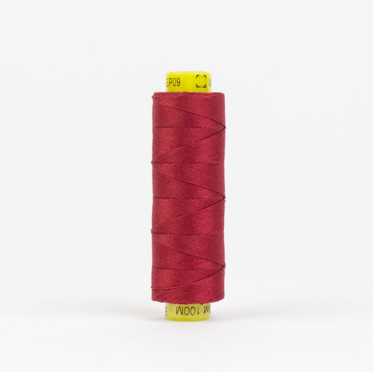 Spagetti 12wt Egyptian Cotton Thread - 109yd Spool - Deep Rich Tomato Red SP-09