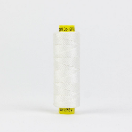 Spagetti 12wt Egyptian Cotton Thread - 109yd Spool - Ecru SP-101