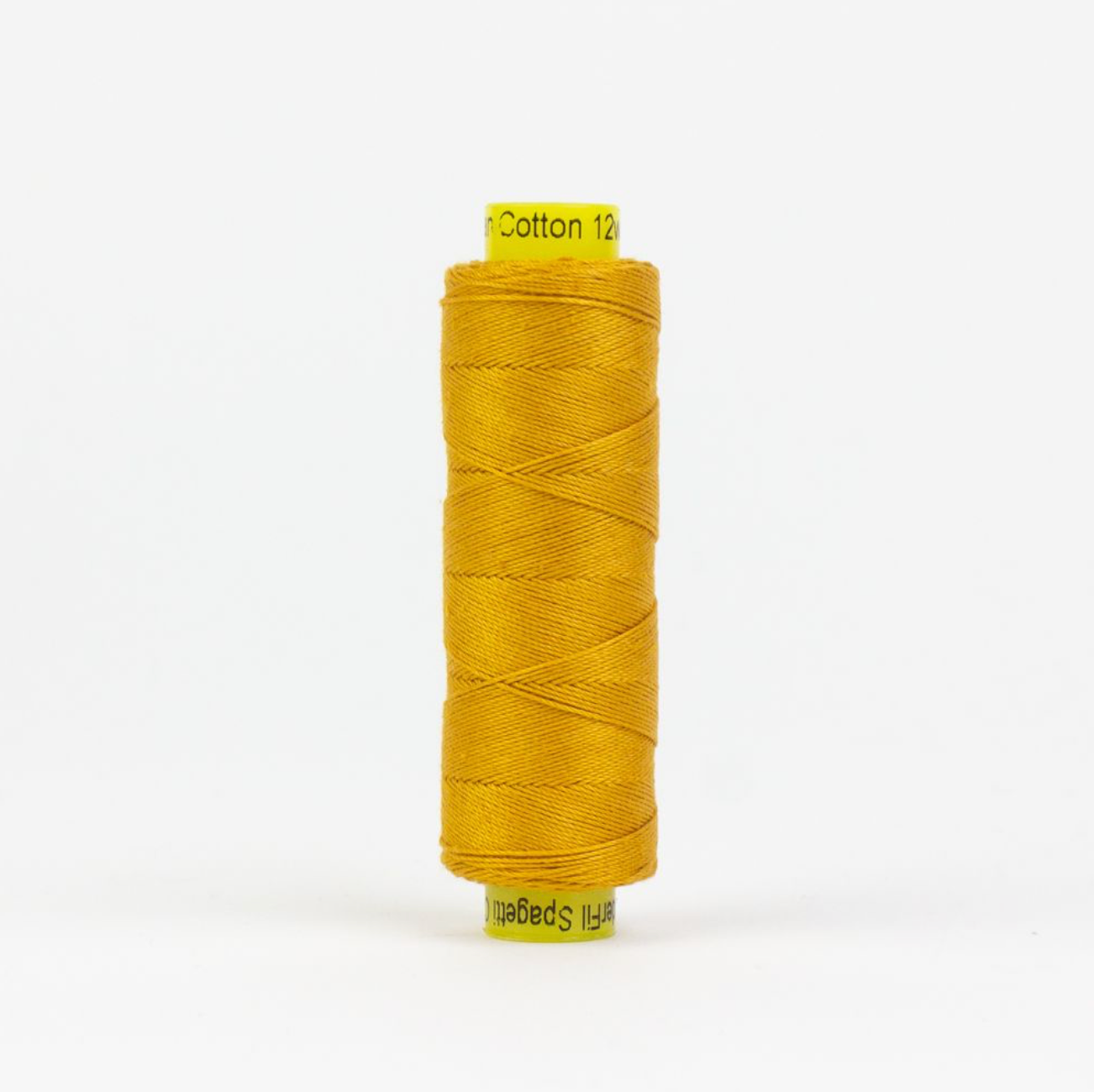 Spagetti 12wt Egyptian Cotton Thread - 109yd Spool - Rich Gold SP-11
