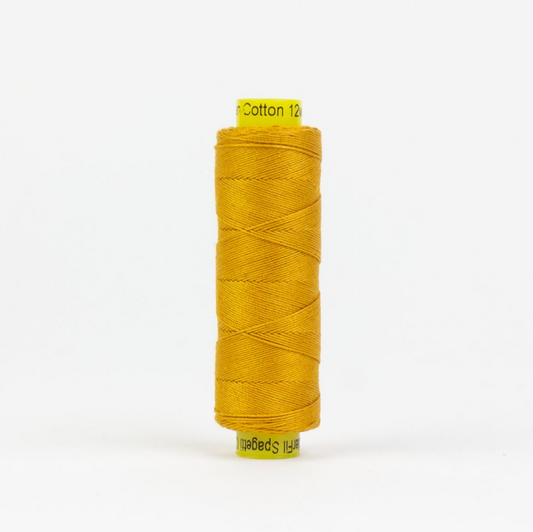 Spagetti 12wt Egyptian Cotton Thread - 109yd Spool - Rich Gold SP-11