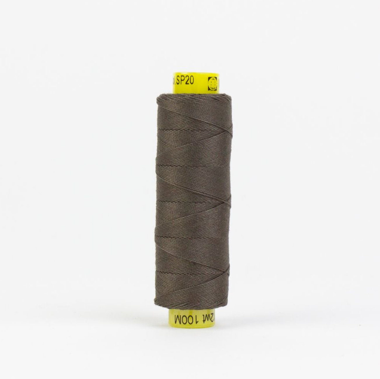 Spagetti 12wt Egyptian Cotton Thread - 109yd Spool - Dark Grey Taupe SP-20