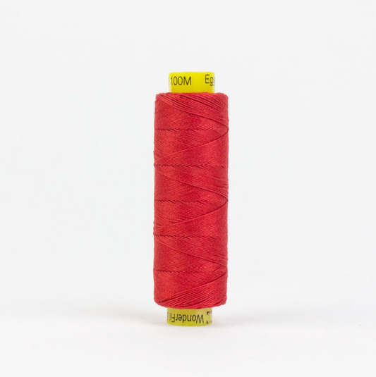 Spagetti 12wt Egyptian Cotton Thread - 109yd Spool - Soft Red SP-24