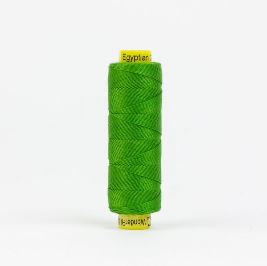 Spagetti 12wt Egyptian Cotton Thread - 109yd Spool - Fresh Lime SP-33