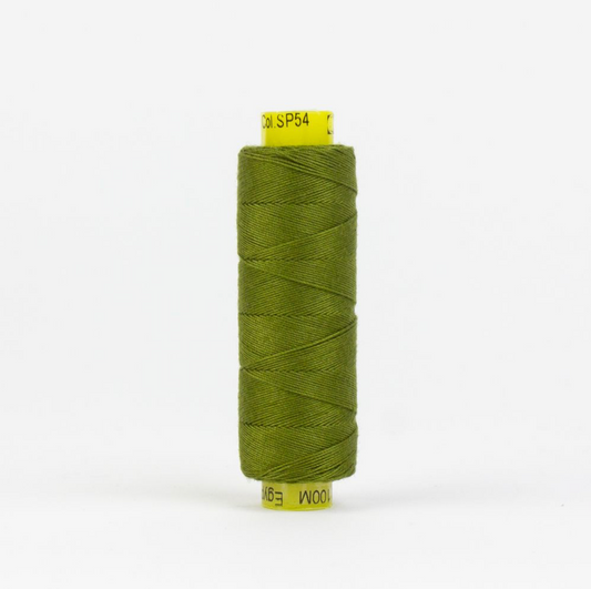 Spagetti 12wt Egyptian Cotton Thread - 109yd Spool - Olive SP-54