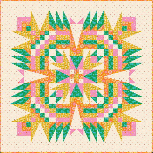 Carousel by Melody Miller : Radical Quilt Kit (Estimated Arrival Feb. 2025)