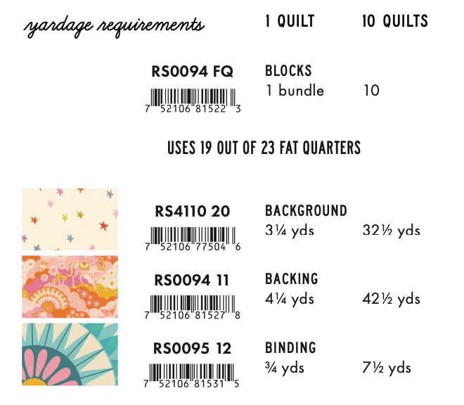 Carousel by Melody Miller : Hexie Bunch Quilt Kit (Estimated Arrival Feb. 2025)
