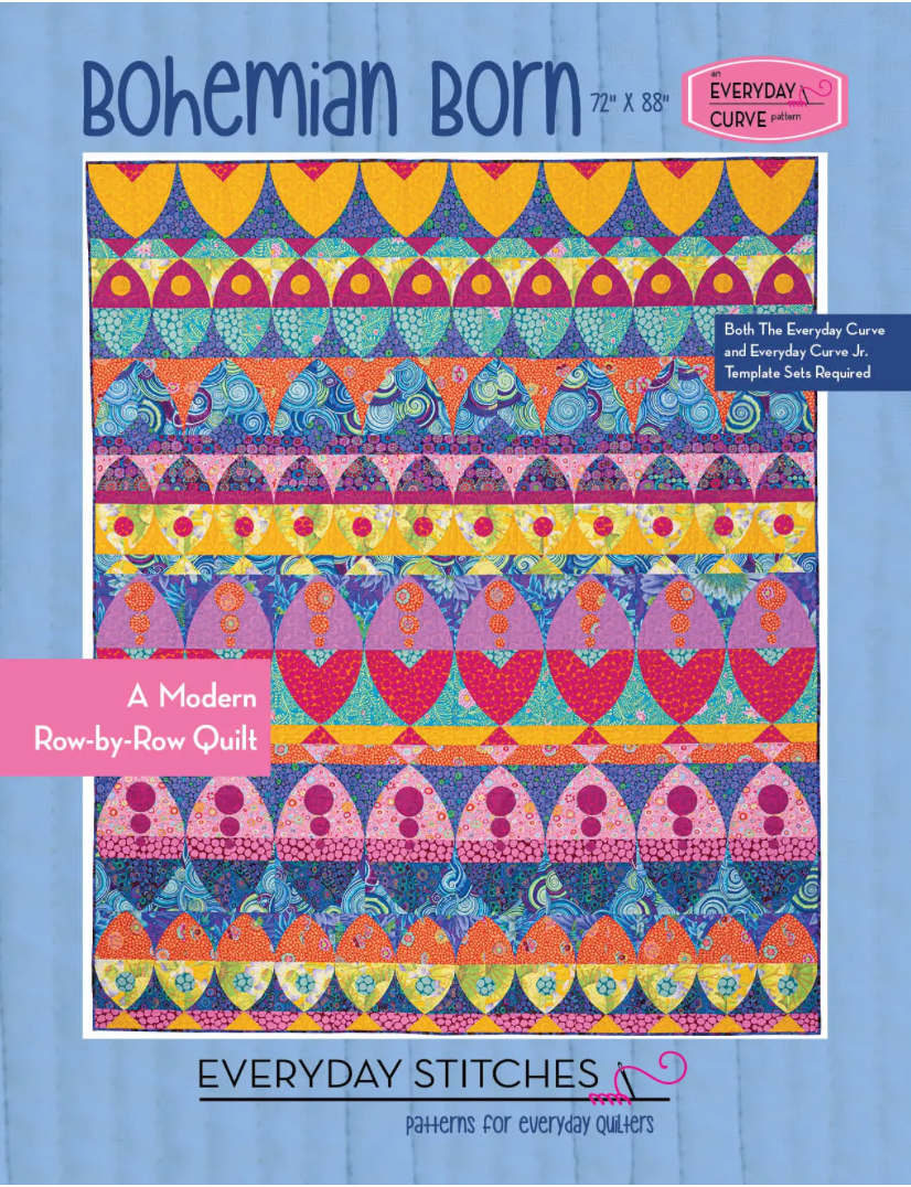 Carousel by Melody Miller : Bohemian Born Quilt Kit (Estimated Arrival Feb. 2025)