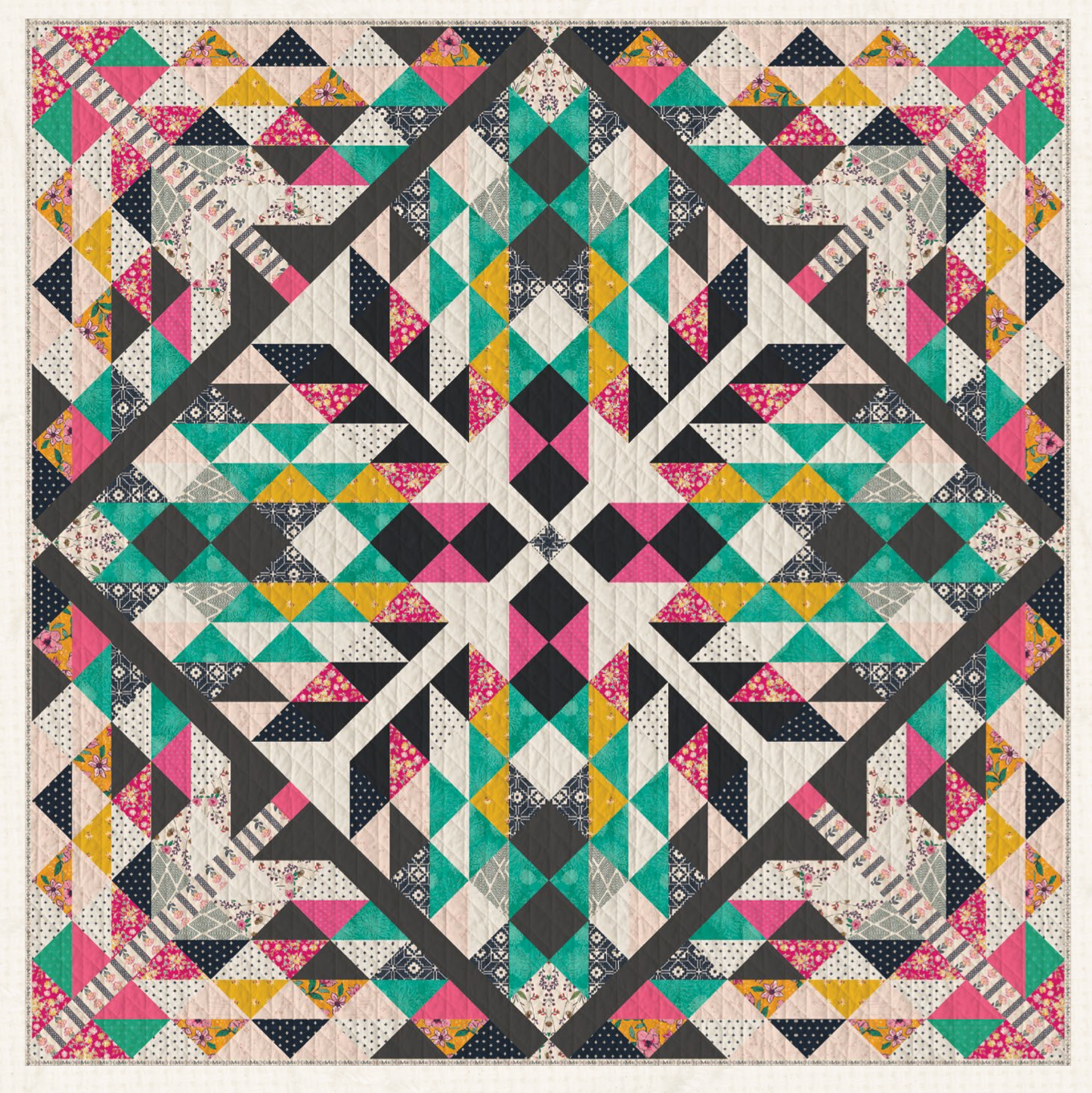 Abode by Maureen Cracknell : Coming Home Quilt Kit