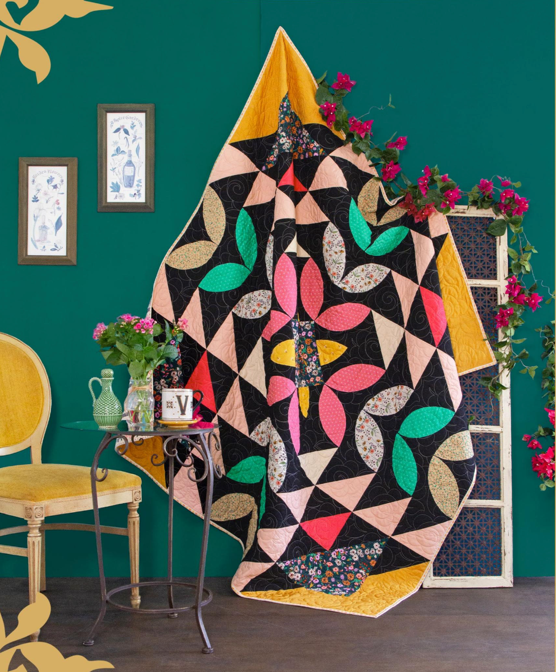 Abode by Maureen Cracknell : Unforgettable Quilt Kit