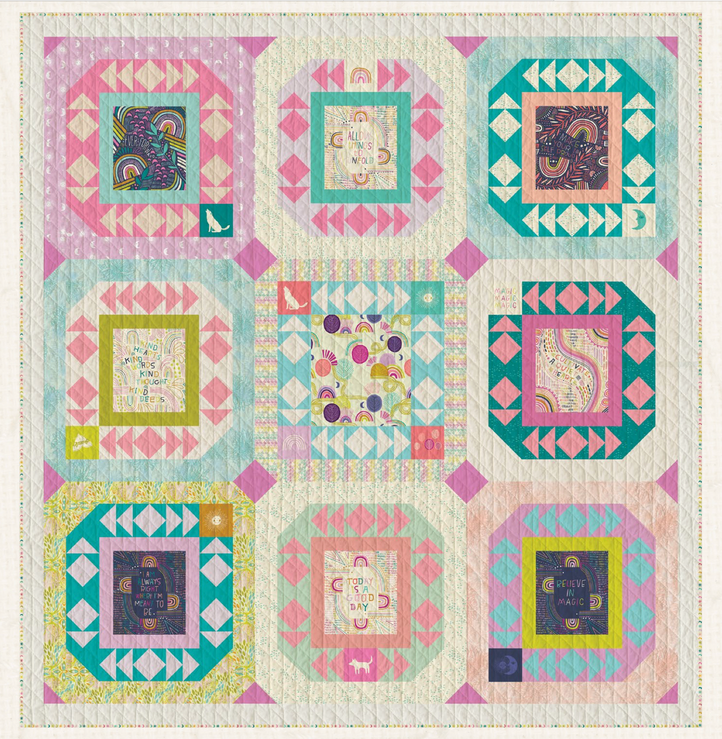 Sunrise Sunset by Jessica Swift  ~  Today is a Good Day Quilt Kit