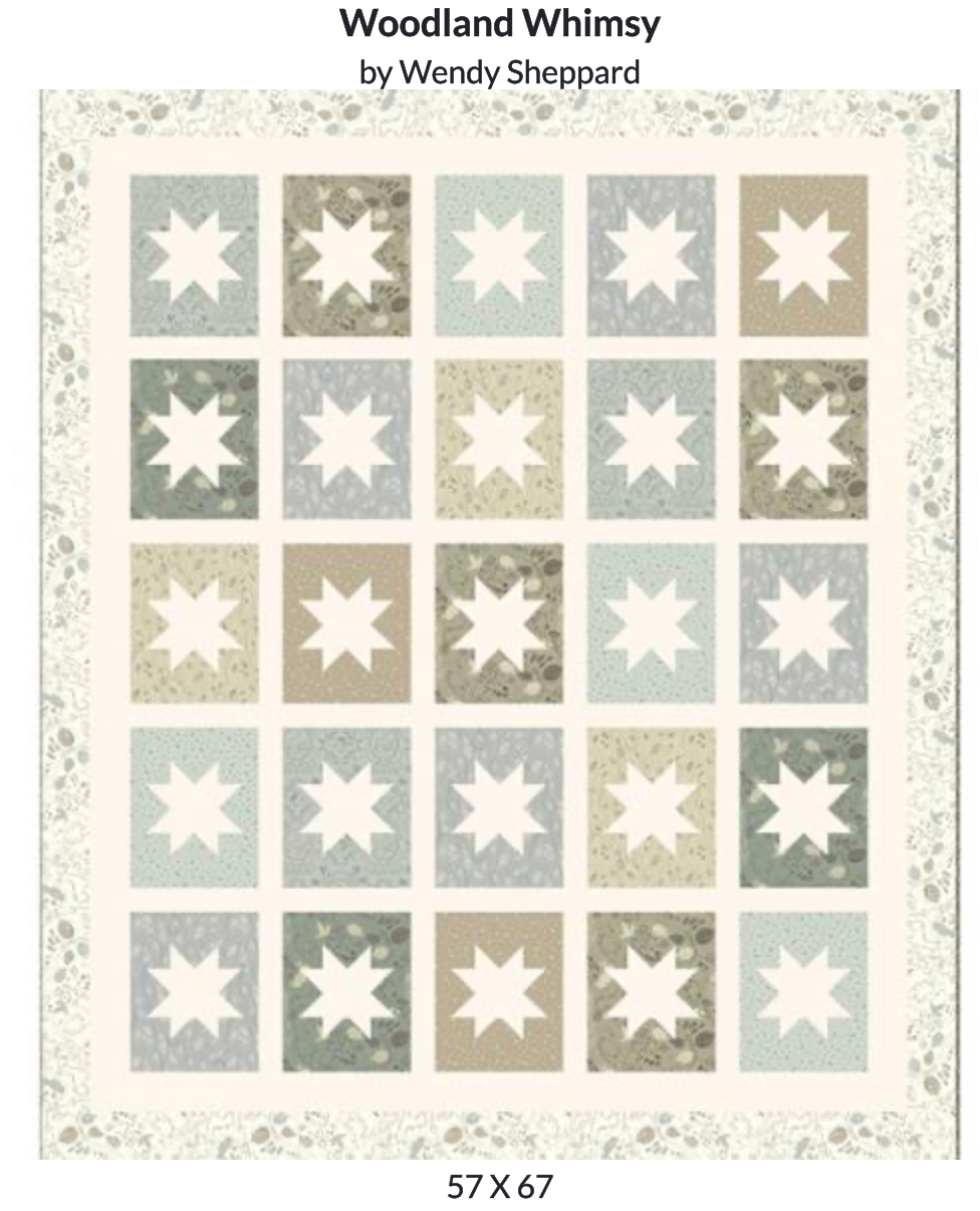 Forest Tales by Whistler Studios - Woodland Whimsy Quilt Kit (Estimated Arrival - January 2025)