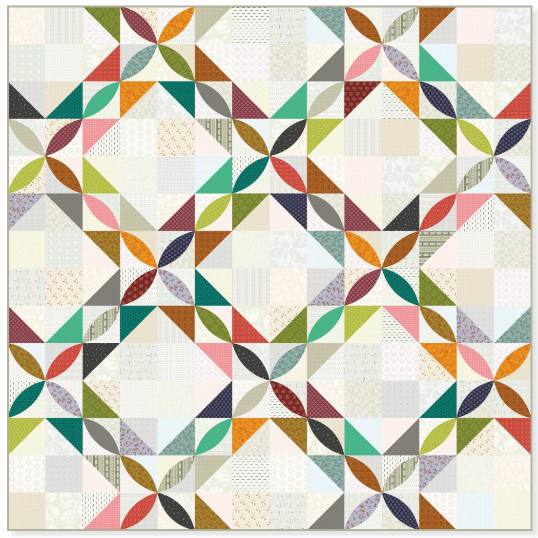 Complements by Sew Kind of Wonderful - Crossfit Quilt Kit (Estimated Arrival Date May 2025)