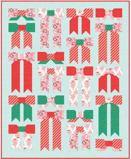 Holly Jolly by Dear Stella : Top Knot Quilt Kit (Estimated Ship Date May 2025)