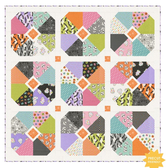 Fab Boo Lous by Me & My Sister : Squared Circles Fabric Bundle (Estimated Ship Date June 2025)