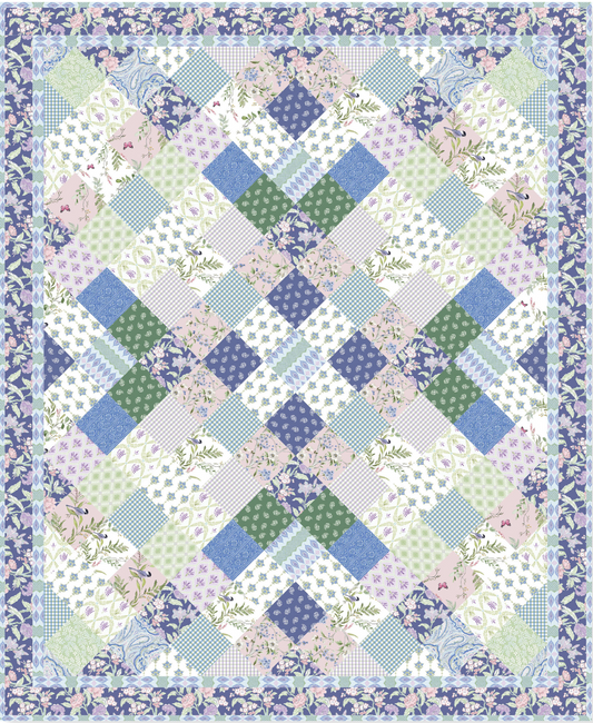 New Traditional by Lillian August: City Chic Quilt Kit (Estimated Ship Date July 2025)