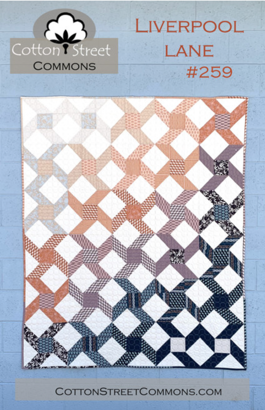 New Traditional by Lillian August: Liverpool Lane Quilt Kit (Estimated Ship Date July 2025)