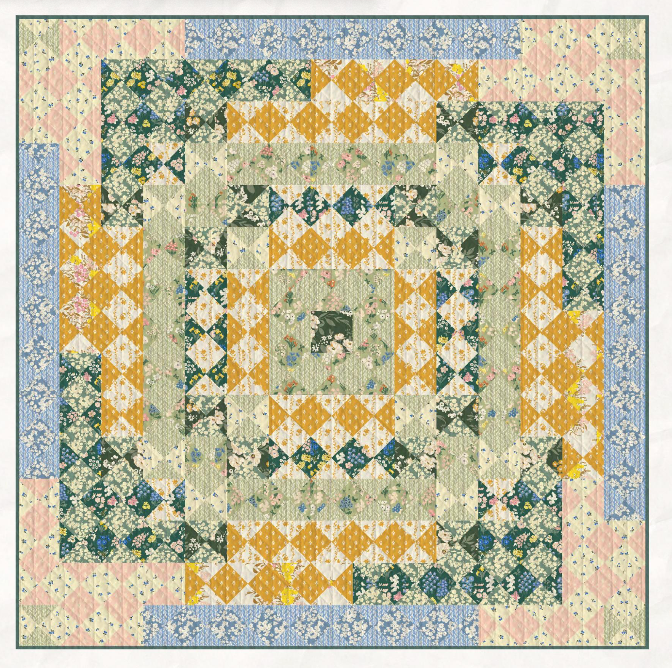 A Year in Petals by Bonnie Christine :  Tribute Quilt Kit